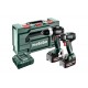 METABO Accu combo set 18 volt Accu-boorschroefmachine en accu-slagschroevendraaier 2.8.4 18v: bs 18 lt bl+ssd 18 lt 200 bl 685