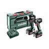 METABO Accu combo set 18 volt Accu-boorschroefmachine en accu-slagschroevendraaier 2.8.4 18v: bs 18 lt bl+ssd 18 lt 200 bl 685