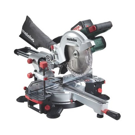 METABO Accu-afkortzaag 18 volt 2 x 5.2 ah li-power, asc 30-36 v kgs 18 ltx 216 619001650