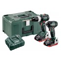 METABO Accu combo set 18 volt combo set 2.1.11: bs 18 lt bl+ssd 18 ltx 200 bl 685123000