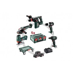 METABO Accu combo set 18 volt combo set 5.3.0 18v: bs+kh+wb+ssw+sta 685215000