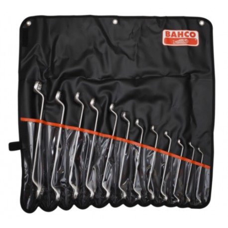 BAHCO Dubbele ringsleutelset 12-deligdiep doorgezet 2M-12T