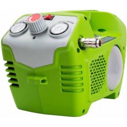 GREENWORKS 40 Volt Accu Compressor met 2Ah accu en lader G40ACK2
