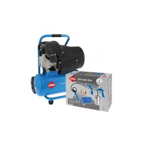 AIRPRESS Compressor HL 425-24 + accessoiresset type Orion 7 delig Plug & Play 36833-45895