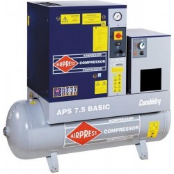 AIRPRESS Schroefcompressor APS 7.5 Combi Dry Basic 500L 364957