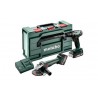 METABO Accu combo set 18 volt combo set 2.6.6 18v: bs18+w187 685234000