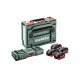 METABO Basis-set: accu-packs + lader basisset 18 v: 4 x lihd 5.5ah, 2 x asc 145 duo 685180000