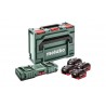 METABO Basis-set: accu-packs + lader basisset 18 v: 4 x lihd 5.5ah, 2 x asc 145 duo 685180000