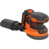 BLACK+DECKER Excenterschuurmachine - 18V - inclusief accu en lader BDCROS18-QW