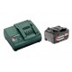 METABO Basis-set: accu-pack + lader basisset 18 v: 1 x 4,0 ah li-power, acs 55 685192000