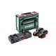 METABO Basis-set: accu-packs + lader basisset 18 v: 4 x lihd 8.0 ah, 2 x lader asc ultra 685135000
