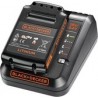 BLACK+DECKER Startset - 18V accu - 2A Lader - Lithium-Ion BDC2A20-QW