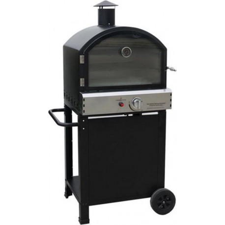 BBGRILL Pizza Oven Gas Black FRESNO-1B