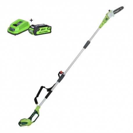 GREENWORKS 40 Volt Accu Takkenzaag G40PS20K2
