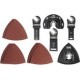 EINHELL Multitool accessoireset - 17-delig - 1x bim invalzaagblad 87 mm, 1x HCS invalzaagblad 34x44 mm, 1x h 49708950