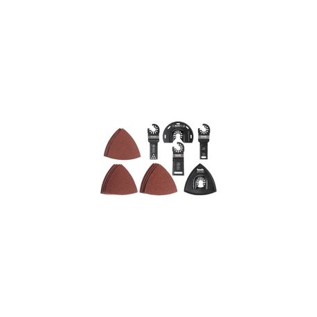 EINHELL Multitool accessoireset - 17-delig - 1x bim invalzaagblad 87 mm, 1x HCS invalzaagblad 34x44 mm, 1x h 49708950
