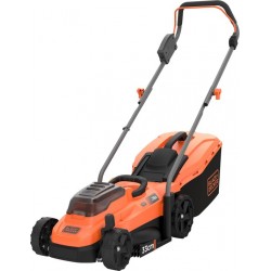 BLACK+DECKER Grasmaaier - 18V - 33cm - incl. 2 accu's en lader BCMW33184L2-QW