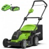GREENWORKS 40 Volt Accu Maaier met 2Ah accu en lader G40LM41K2