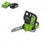 GREENWORKS 24 Volt Accu Kettingzaag inclusief 4.0Ah accu en 24 volt lader G24CS25K4