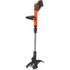 BLACK+DECKER 18V 5.0Ah 30cm Easyfeed Strimmer STC1850EPC-QW