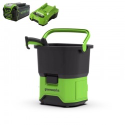 GREENWORKS Hogedrukreiniger met 4.0 Ah accu en 40 volt lader GDC40K4