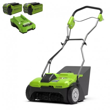 GREENWORKS Verticuteermachine G40DT35K2X
