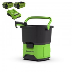 GREENWORKS 40v accu hogedrukreiniger, 70 bar GDC40K2X
