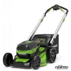 GREENWORKS 48 Volt (2X24 Volt) accu maaier zonder accu en lader GD24X2LM46SP4
