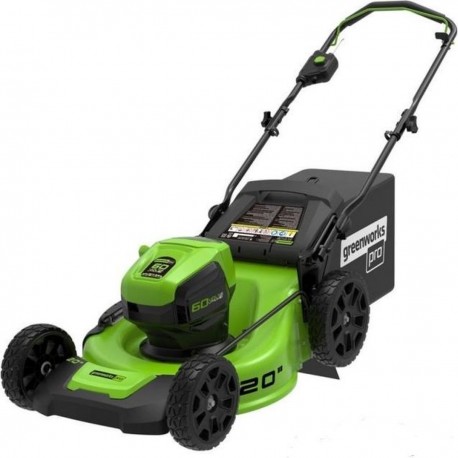 GREENWORKS 60 Volt accu grasmaaier zelfrijdend zonder accu en lader GD60LM46SP
