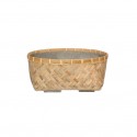 POTTERYPOTS Bohemian Bamboo Nala Laag L D48 x H20 cm T4106-20-BB