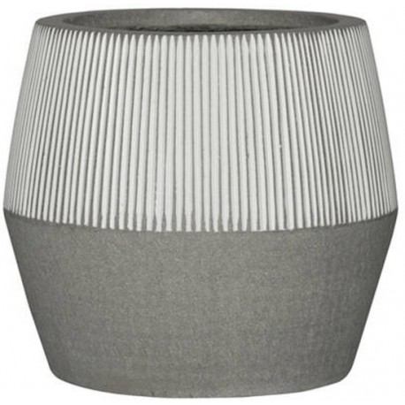 POTTERYPOTS Harley S, White Stripe P3104-32-44