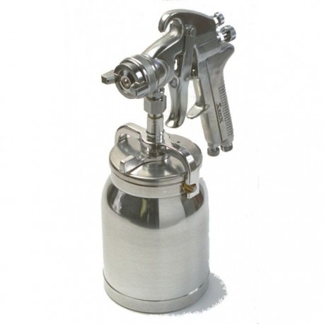 AIRPRESS Professionele verfspuit 1.7 mm nozzle 3.1-4.8 bar 225-335 l/min 1/4" met onderbeker 45262