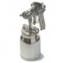 AIRPRESS Professionele verfspuit 1.7 mm nozzle 3.1-4.8 bar 225-335 l/min 1/4" met onderbeker 45262