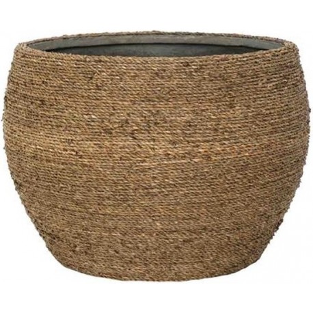POTTERYPOTS Abby S, Straw Grass T4033-21-GRS