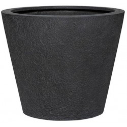 POTTERYPOTS Bucket L, Midnight Black L1004-60-10