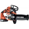 BLACK+DECKER 18V 2.0Ah 20cm Kettingzaag GKC1820L20-QW
