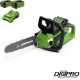 GREENWORKS 40 Volt Accu Kettingzaag inclusief lader en twee 2.0Ah accu's GD40CS15K2X
