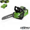 GREENWORKS 40 Volt Accu Kettingzaag inclusief lader en twee 2.0Ah accu's GD40CS15K2X