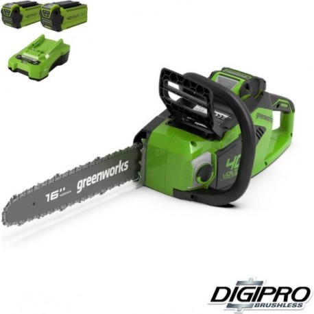 GREENWORKS 40 Volt Accu Kettingzaag GD40CS18K2X
