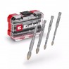 EINHELL Hard keramische borenset - 4-delig - XS-Case 49051404