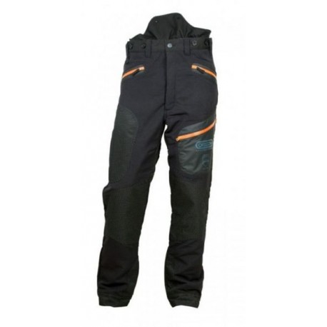 OREGON Zaagbroek Fiordland 295490-XL Zwart/oranje 295490-XL