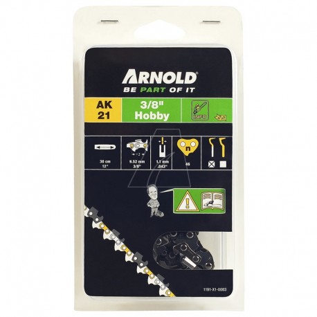 ARNOLD Zaagketting 3/8 inch LP / 1,1 mm / 46 Schakels 1191-X1-0003