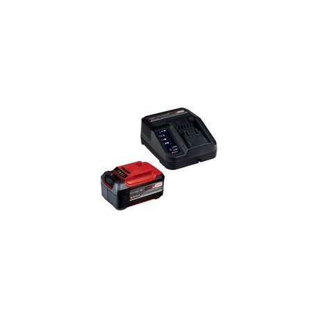 EINHELL 18 V/5.2 ah plus starter kit - 1 accu - Snellader - Power x-change 4512147
