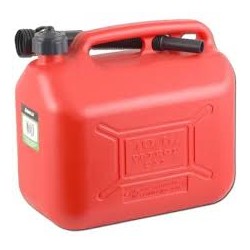 ARNOLD Kunststof Jerrycan 10 Liter, Rood 6011-X1-7004