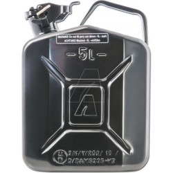 ARNOLD Metalen Jerrycan 5 Liter Zwart 6011-X1-2000