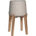 POTTERYPOTS Patt M (Feet high), Grey Washed PFH3026-14-34