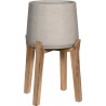POTTERYPOTS Patt M (Feet high), Grey Washed PFH3026-14-34