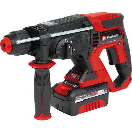 EINHELL TE-HD 18/20 li kit 4.0 ah - Accu Boorhamer - SDS-plus - 1 accu - Power x-change 4514299