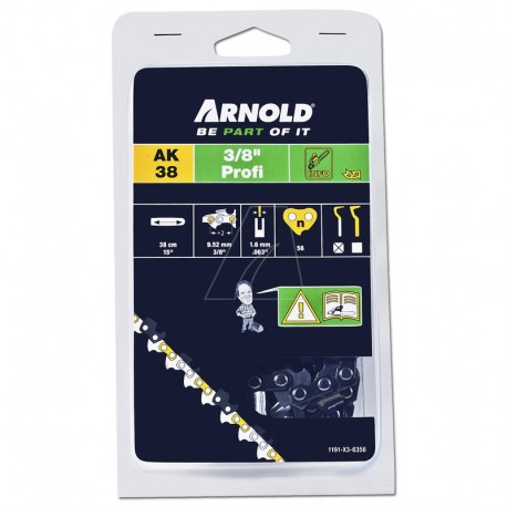 ARNOLD Zaagketting 3/8 inch 1,6 mm 56 Schakels 1191-X3-6356