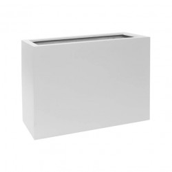 POTTERYPOTS Jort L, Matte White E1009-S1-MW